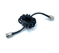 Bobine de starter à ondes courtes, 1,8-30 MHz 200 W avec connecteur M mâle vers M femelle, pour radios à fréquence élevée et tests RF pour applications de réduction des interférences