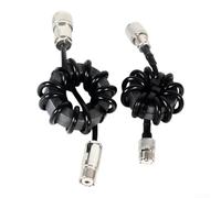 Bobine de starter à ondes courtes, radio HF 1,8-30 MHz, balun de type courant 1:1 avec connecteur M mâle vers M femelle noir pour réduire les interférences électromagnétiques (EM-43 EM-25)