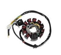 Bobine de stator de générateur de moto 11 pôles, 6 fils de cuivre, magnéto, compatible avec les accessoires de moto GY6 125CC CB125 ZS125