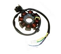 Bobine de stator de magnéto 6 8 11 12 18 pôles pour Moteur électromagnétique triphasé AC/DC, Bobine d'allumage, stator pour GY6 125c 150, 152QMI, 157QMJ et GY7