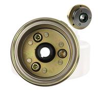 Bobine de stator de magnéto - Accessoires Moto compatibles - Bobine de stator de magnéto complète avec Rotor de Volant Moteur pour Scooter Tout-Terrain GY6 125cc 150cc