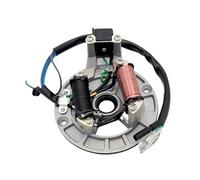 Bobine de stator de magnéto pour Motos, Bobine de stator JH70, Plaque de stator pour capteur, Rotor de Bobine d'allumage de magnéto pour 70cc, 90cc, 110cc et 125cc Pit Dirt