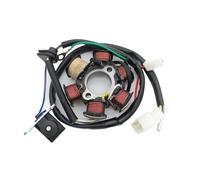 Bobine de stator de magnéto pour Motos DIO 50, Rotor de magnéto pour Scooters Deux Temps DIO50, DIO AF17, AF18, AF24, AF27, AF28 et AT55.
