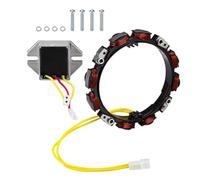 Bobine de stator et régulateur d'alternateur à 2 broches en métal 592830 | Cet ensemble de bobine de stator et régulateur en métal fournit une sortie électrique fiable pour garder votre moteur