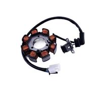 Bobine De Stator Générateur Vélo Moto 8 Pôles Magnéto pour Lindy 125 UM125 LINDY125R Lindy 125cc HJ125T-18 Moteur Bobine Stator