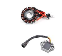 Bobine De Stator Moteur + Régulateur Tension Redresseur Pour YFZ450 Pour Pour YFZ450R Édition Limitée 2 2004-2008 Avec Joint Fils Magnéto Stator(Color2)