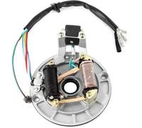 Bobine de Stator, Rotor de bobine d'allumage de magnéto de ramassage de plaque de Stator pour JH70 Pit/Dirt Bike 70cc 90cc 110cc