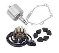 Bobine de stator, volant moteur, rotor, magnéto, joint de stator en caoutchouc, adapté for YMH YZFR1 R1 2004-2008 FZ8 FZ8N FZ8S 11-13 FZ1 FZ1-N FZ1-S(1Set)