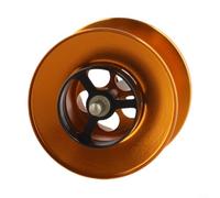 Bobine de télécommande en alliage d'aluminium pour Daiwa pour modèles | Convient pour daiwa pour tatula SV pour Tw 100, améliore la stabilité des petits appâts, construction en aluminium