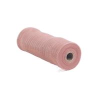 Bobine de tulle en filet Bobine, Deco Mesh Ribbon Yarn Roll Multicolor 26cm x 914cm Craft(Lotus Root Starch,26x914cm)