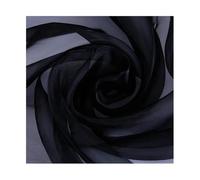 Bobine de tulle en filet Bobine, Deco Mesh Ribbon Yarn Roll Multicolor Multiple Sizes DIY Sewing Decoration(Black,500cm L by 145cm)