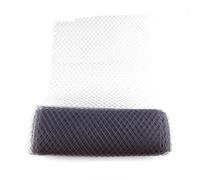 Bobine de tulle en filet Bobine, Mesh Yarn Roll For Veiling Millinery And DIY Hair Accessories Multicolor 25CM 45CM(Grey,1METER-45CM)