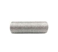 Bobine de tulle en filet Bobine, Mesh Yarn Tulle Fabric Roll Multicolor 15cm x 10 Yards(Silver,W 0.4" x L 0.4" (1 Panels))