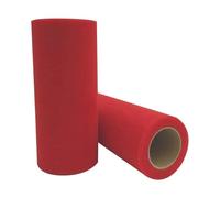 Bobine de tulle en filet Bobine, Tulle Fabric Roll 6 Inches x 25 Yards Multicolor(C17 Big Red)