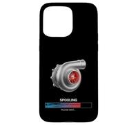 Bobine de turbocompresseur Veuillez Attendre Les Gars de Voiture Turo Coque pour iPhone 15 Pro Max