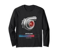 Bobine de turbocompresseur Veuillez Attendre Les Gars de Voiture Turo Manche Longue