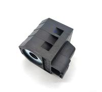 Bobine de vanne électromagnétique, 12 V/24 V XKBL00004 Pilote de rechange avec verrou de sécurité pilote haute résistance Coque en plastique pour pelleteuse Hyundai (24 V)