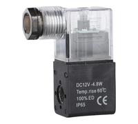 Bobine d'électrovanne 1 pièce DC24V 12V AC220V 110V for électrovanne pneumatique 4V210-08 3V110-06 4V220 4V230 AC380V AC220V(DC24V)