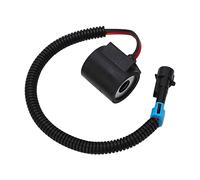 Bobine D'électrovanne 12 V avec Connecteur, Remplacement pour Chargeuses Compactes 751, 753, 763, 773, 853, 863, 864, 873, S150, S160, S175, S185, T180, T190, ABS + cuivre.