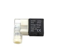 Bobine d'électrovanne 220 V 24 V 12 V 4V310-10 4V210-08 Valve de commande électromagnétique pneumatique (4V210 coil DC12V)