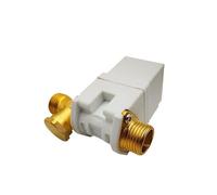 Bobine d'électrovanne électrique en laiton DN15 for chauffe-eau, système solaire à air G1/2' NC 12 V 24 V 22(AC220V)