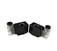 Bobine d'électrovanne étanche normalement fermée IP65, 1 pièce, avec indicateur LED DN10-32 240VAC 220VAC 24VAC 24VDC 12VDC(24VDC)