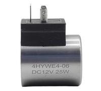 Bobine d'électrovanne hydraulique 4HYWE4-06, 1 pièce, diamètre intérieur 14mm, hauteur 40mm, 25W(DC12V)