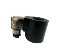 Bobine d'électrovanne hydraulique de recherche d'huile, trou intérieur 19 ou 20 mm, hauteur 51 mm, CA 110 V/220 V, CC 12 V/24 V(Inner Diameter 20mm,24V)