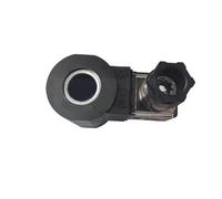 Bobine d'électrovanne hydraulique Diamètre du trou 16 mm Hauteur 51 mm Rond AC24V DC24v 12V Ac220v Bobine de cuivre(24V)