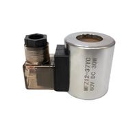 Bobine d'électrovanne hydraulique MFB12-37YC MFZ12-37YC 30 W AC220 V AC110 V DC24 V DC12 V DC48 V DC60 V Diamètre du trou 23 mm Hauteur 51 mm (MFZ12-37YC DC60V)