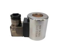 Bobine d'électrovanne hydraulique MFB12-37YC MFZ12-37YC 30W AC220V AC110V DC24V DC12V DC48V DC60V diamètre du trou 23mm hauteur 51mm(Mfb12-37yc Ac110v)
