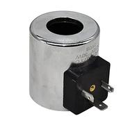 Bobine d'électrovanne MFZ10-37YC 3 broches 12 V 30 W compatible avec vanne DV50 DV90 et vanne de commande D60