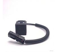 Bobine d'électrovanne pilote d'excavatrice 12 V 24 V compatible avec Sany SY55 SY60 SY65 SY70 SY75C (12 V)