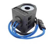 Bobine D'électrovanne Pilote For Excavatrice DAEWOO DOOSAN DH150-7/220-5 12v 24v Diamètre Intérieur 13mm Hauteur 52mm(With wire 24v)