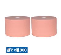 Bobine d'essuyage chamois 800 formats, lot de 2