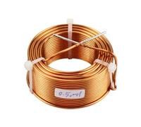 Bobine d'inductance de croisement de haut-parleur 1.5mm, bobine 4N en cuivre sans oxygène 1 pièce 0.5mH Nipseyteko