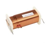 Bobine d'inducteur de séparation de fréquence 3 mH à 8 mH pour haut-parleurs Hi-Fi, audio de voiture et systèmes audio de scène avec fil de cuivre sans oxygène et noyau en fer (3 mH)