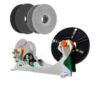 Bobine éLectrique avec Rotation Avant et ArrièRe RéGlable,Enrouleur de Filament pour Impression 3D,Enrouleur Universel de Fil de Soudage,pour Fil à Souder et Au Fil à Coudre Jusqu'à (Size:Avec bobine)