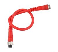 Bobine électrique pour pêche en eau salée compatible avec les moulinets DAIWA et ECOODA avec fil flexible et double connecteur en métal (2 mètres)