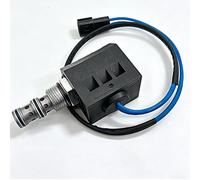 Bobine électromagnétique en alliage d'aluminium pour excavateur en | Compatibilité 12 V/24 V, tension stable, ingénierie précise, noyau de verrouillage de sécurité, construction en aluminium