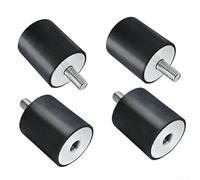 Bobine en caoutchouc isolateur de vibrations pour compacteur de plaque | Ajustement précis pour WP1540, WP1550, VP1135, réduit la fatigue de la machine, prolonge la durée de vie de l'équipement