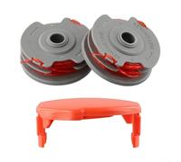 Bobine et fil de rechange pour coupe-bordure Flymo Contour 500 pour XT Power Plus, 1 capuchon de bobine et 2 bobines pour débroussailleuse de jardin