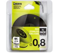 Bobine fil de soudure - inox - fil plein - pour poste MIG/MAG - Diamètre fil 0,8 mm - 5 kg GYS