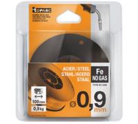 BOBINE FIL MIG FOURRE NO GAZ Ø0.9, 0,9KG D.100 - AWS A5.20: E71T-GS GYS 086104