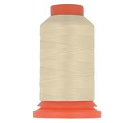 Bobine fil mousse polyester 1000m fabriqué en France pour surjeteuse beige