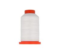 Bobine fil mousse polyester 1000m fabriqué en France pour surjeteuse Blanc