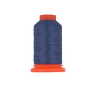 Bobine fil mousse polyester 1000m fabriqué en France pour surjeteuse bleu marine