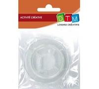 Bobine fil nylon Ø 0,5 mm - Transparent - 5 m - Graine créative Transparent G