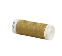 Bobine fil polyester 200m Oeko Tex fabriqué en Europe jaune moutarde