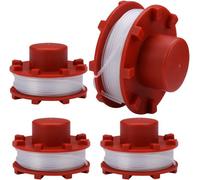 Bobine Fil pour Einhell GE-CT 36/30 Li E SOLO AGILLO 36/255 BL AGILLO 18/200 3405096 Pièces de Rechange Coupe Bordure (4 pièces)